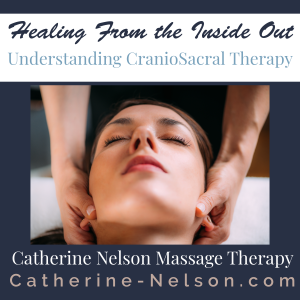 a woman receiving massage to her head